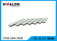 White Color Small PTC Ceramic Heater Element 12 - 24 Voltage Rectangle Chip