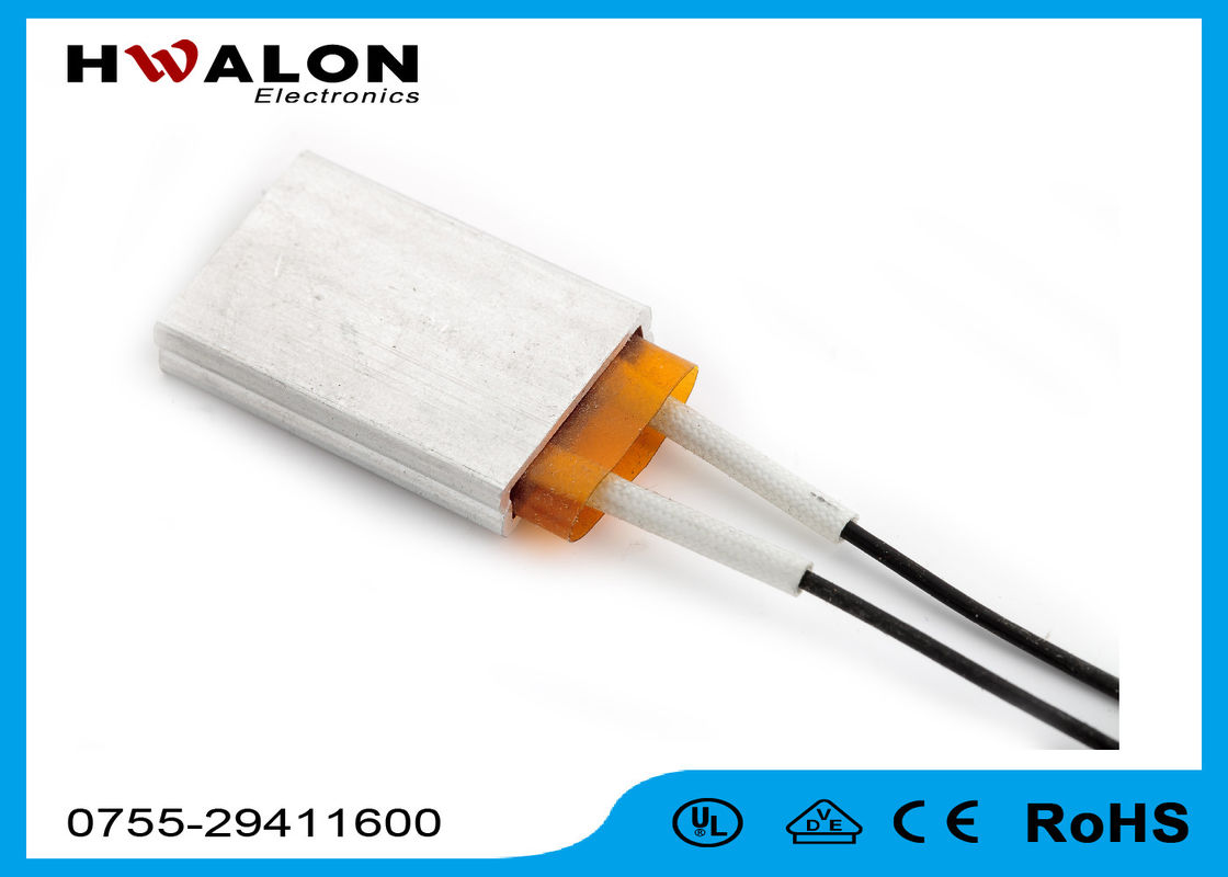 60 × 19.8 × 5.5Mm 230c 110v 200w Electric Cartridge Ptc Heater For Wax Melting Heater