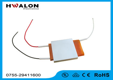 PTC Ceramic Heater Thermistor , Ceramic Resistor Heater With Two Leads