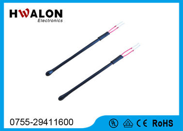 NTC Temperature Sensor Thermistor , Temperature Sensor Resistor Custom Bead Type