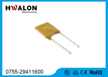 Custom Loudspeaker PPTC Thermistor Resettable Resistors Fuses Yellow Color