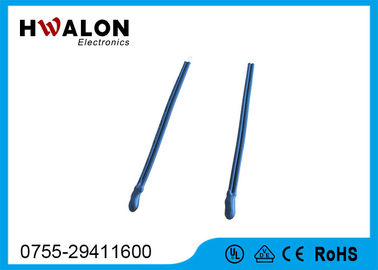 Customized Size NTC Probe Temperature Sensor Radial Resin Coated High Stability