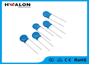 Diameter 10mm 10D Series 471k Straight Lead Metal Oxide Varistor Wide Operating Voltage Range Blue Color