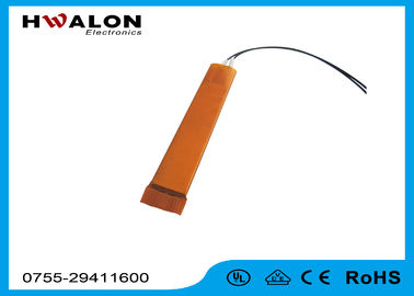 Safety Yellow Paper Insulation PTC Ceramic Heater For Hot Glue Gun