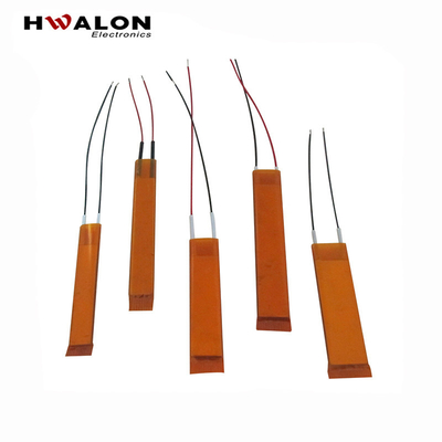 AC220V 75x15x3.5mm With Insulating Film Heating Element Chips PTC Heater