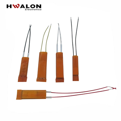 Customizable Insulating Film Covered 12V PTC Heater For Hot Glue Gun