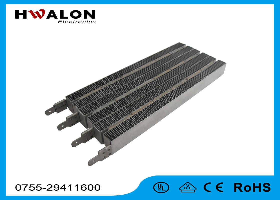 320w Silver Gray Constant PTC Ceramic Air Heater / Heating Element For Air Conditioner