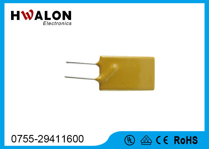 Thermal PPTC Resettable Fuse Thermistor 0.1-30A Yellow Radial Lead Type For Phones