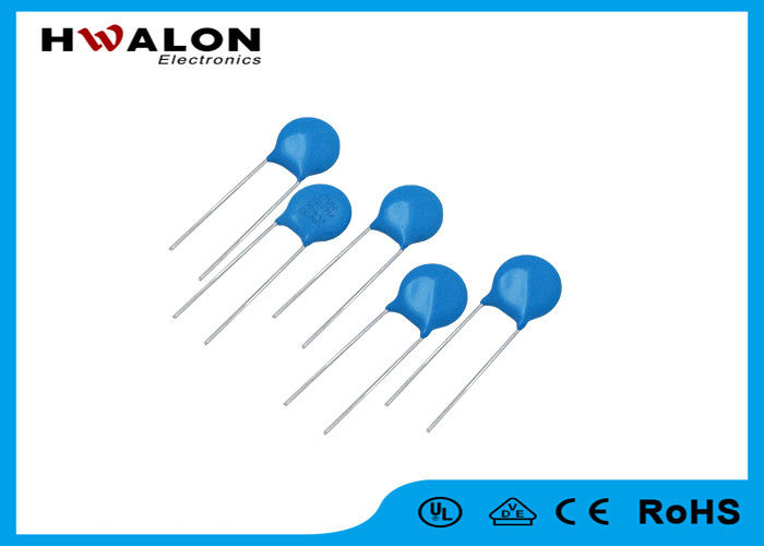 Blue 14mm 560v CVR-14D 561K Radial Lead 3 Movs Metal Oxide Varistor For Generator