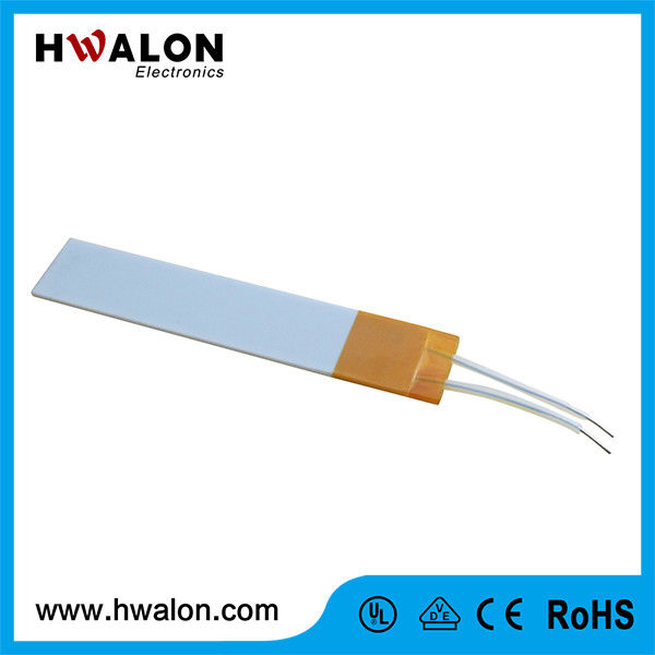 Hair Straightener Metal Ceramic Heater , MCH Heating Element Custom Size