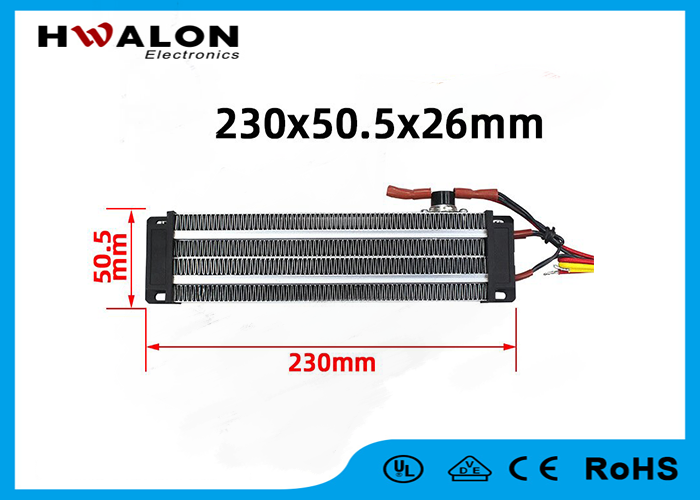 110V 230x50.5x26mm 1000W PTC Mini Air Heater Fan Incubator Ceramic ...
