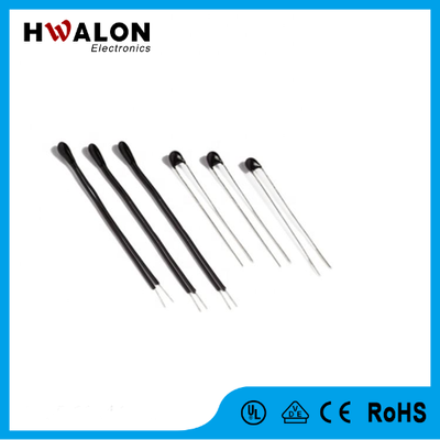 High Precision MF52 NTC Thermistor Resin Encapsulated Bead Type Temperature Sensor, Fast Response Miniature Negative Temperature Coefficient Thermistor with Wide Resistance Range