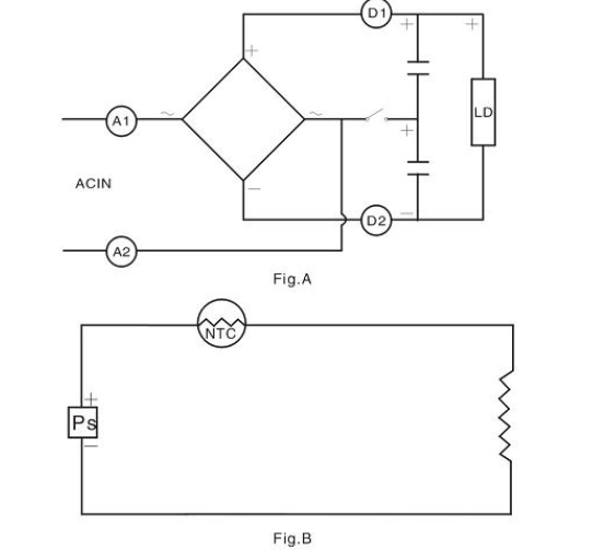 18D15 NTC Inrush Current Limiter Thermistor / Thermistor Inrush Current